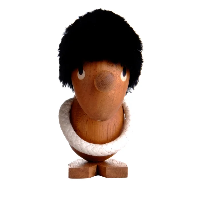 Die Pessimist Holzfigur von ArchitectMade aus Teak