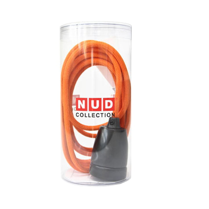 Classic Black von NUD Collection in Orange mit Verpackung