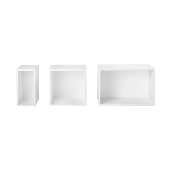 Muuto - Stacked Regalsystem - weiss