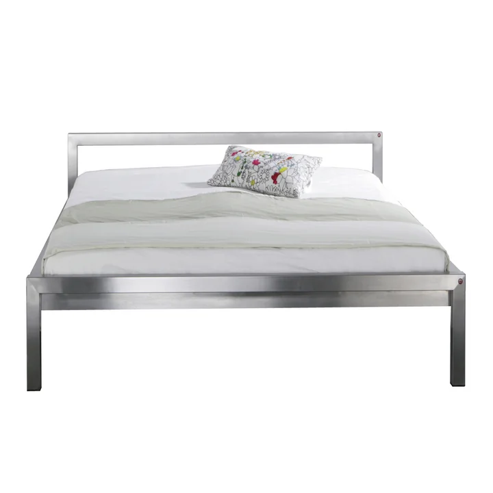 Pure Bett von Hans Hansen in Edelstahl