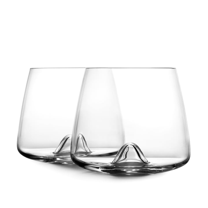 Normann Copenhagen - Whisky Glas, Duo schräg voreinander stehend