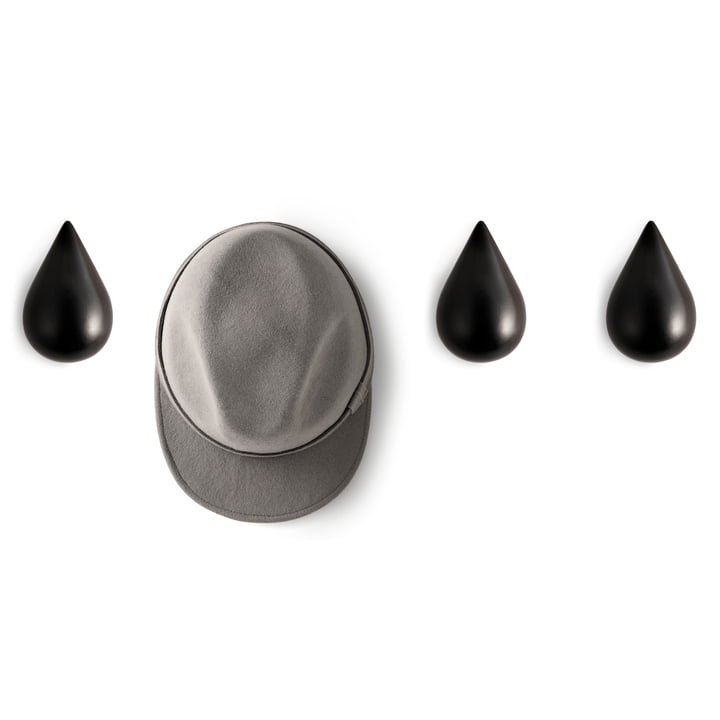 Dropit Wandhaken von Normann Copenhagen mit Hut