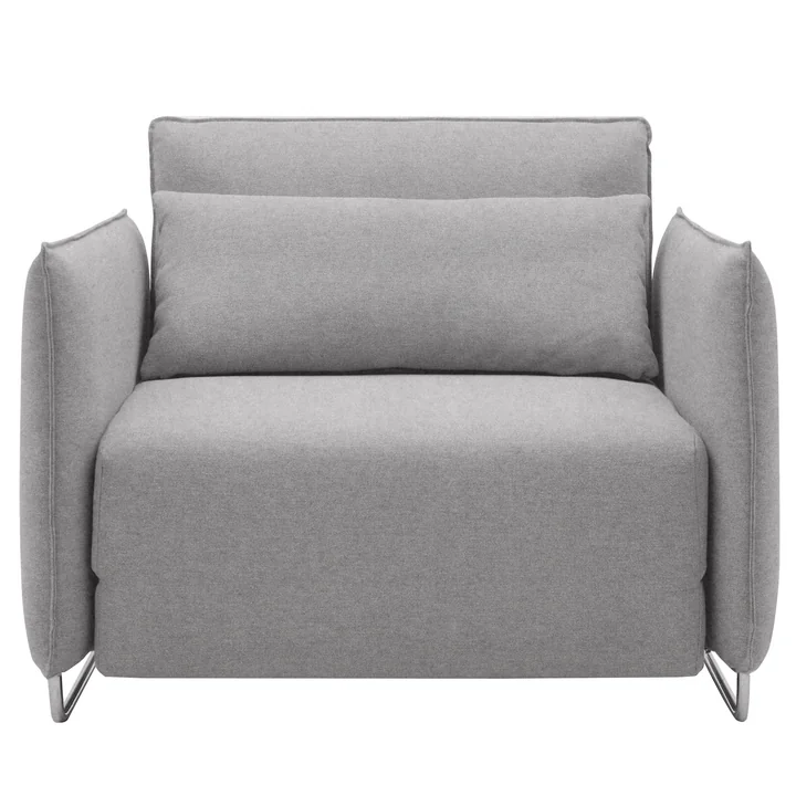 Cord Schlafsessel von Softline in Filz grau (620)