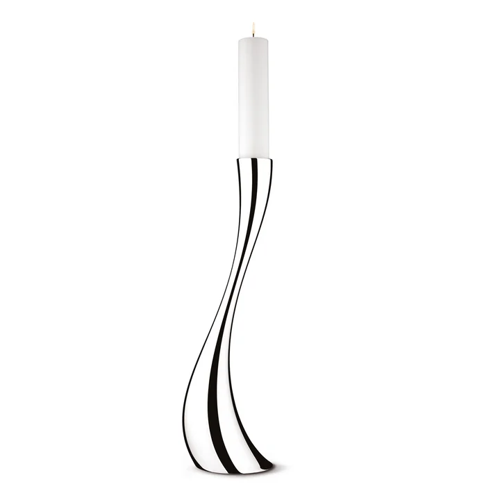 Georg Jensen - Cobra Kerzenleuchter, 60 cm