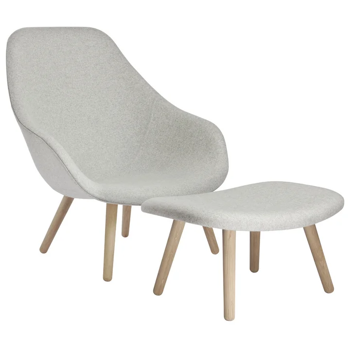 HAY - About A Lounge Chair AAL 92 mit Ottoman