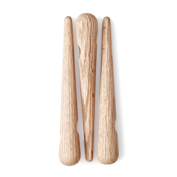 Normann Copenhagen - Timber Untersetzer - einzeln nebeneinander