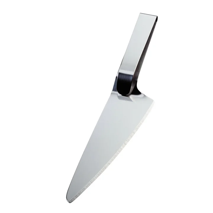 Der Tortenmesser/-heber von Stelton fügt sich ins Ambiente ein