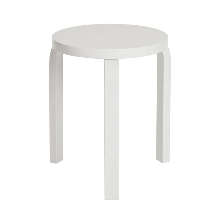 Artek - Hocker 60, weiss/ weiss