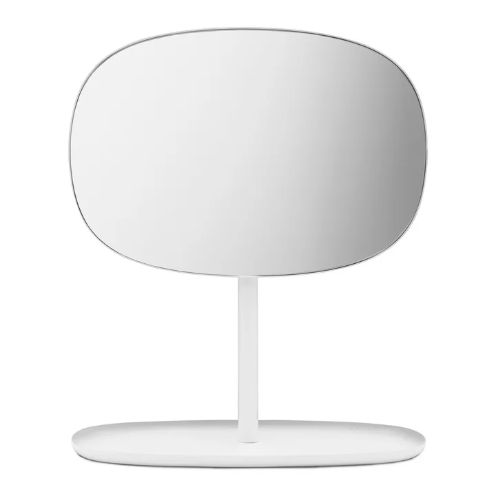 Flip Spiegel von Normann Copenhagen in Weiss