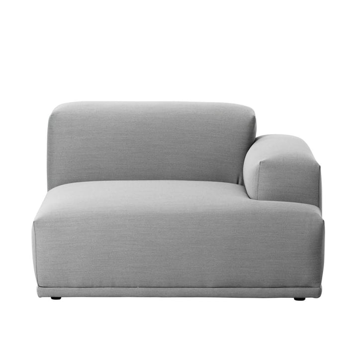 Muuto - Connect Sofa, Eckelement, Armlehne rechts, Remix 123