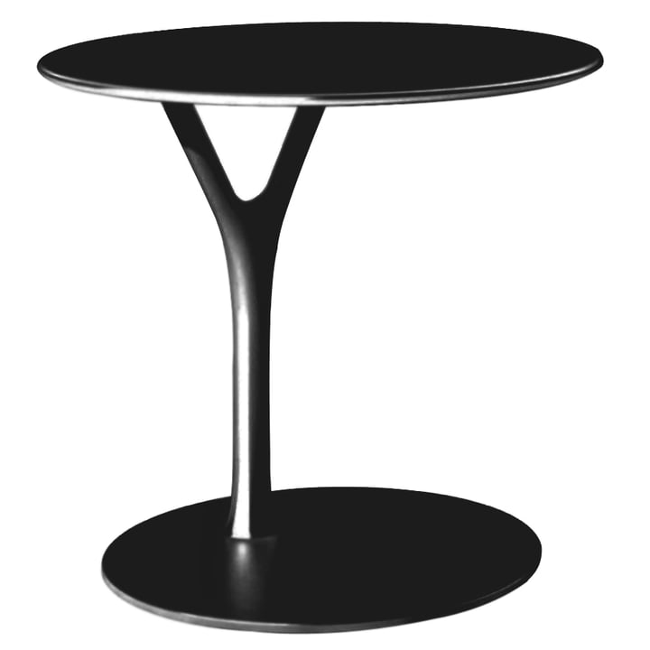 Frost - Wishbone Table, 450 mm, schwarz