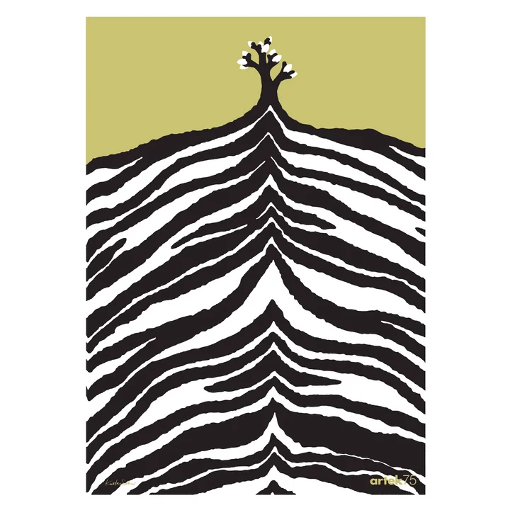 Das 75 Years Poster von Artek aus der abc Collection