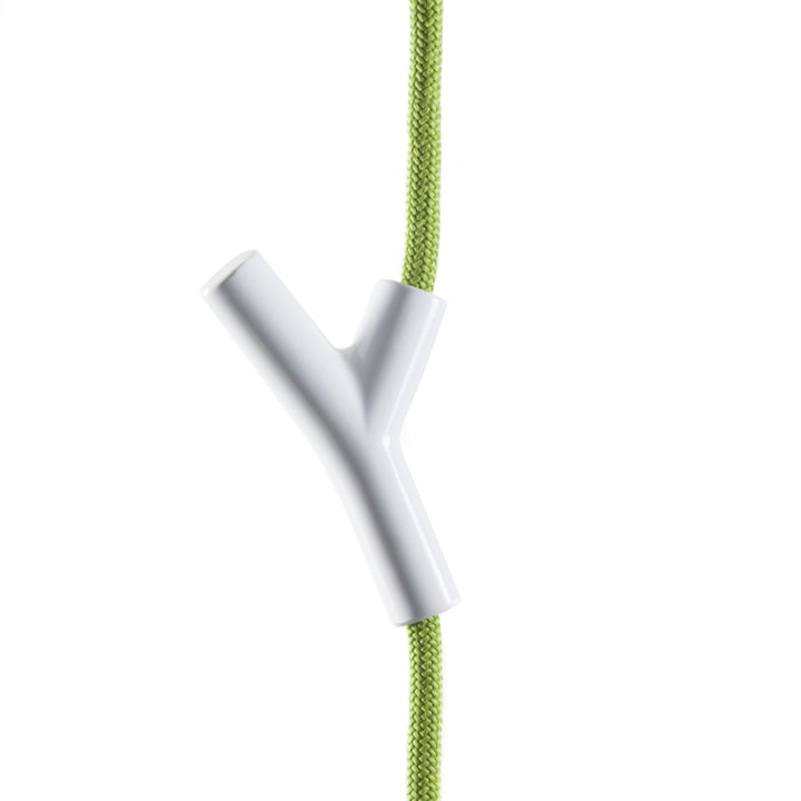Authentics - Wardrope Garderobenseil, grün / weiss