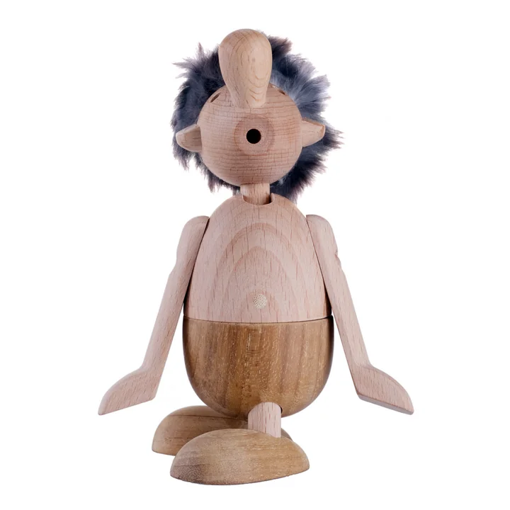 Die Holzfigur Strit von ArchitectMade mit verschiedenen Haltungen
