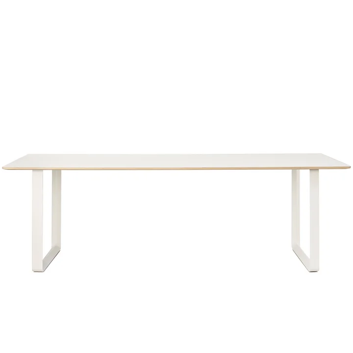 70/70 Esstisch, 225 x 90 cm von Muuto in weiss (Laminat)