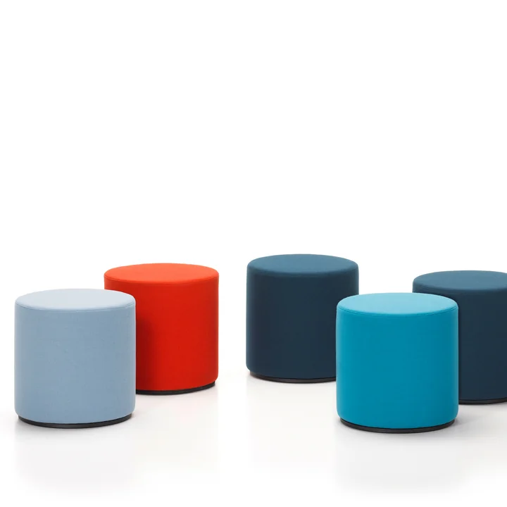 Vitra - Visiona, Gruppe blau / rot