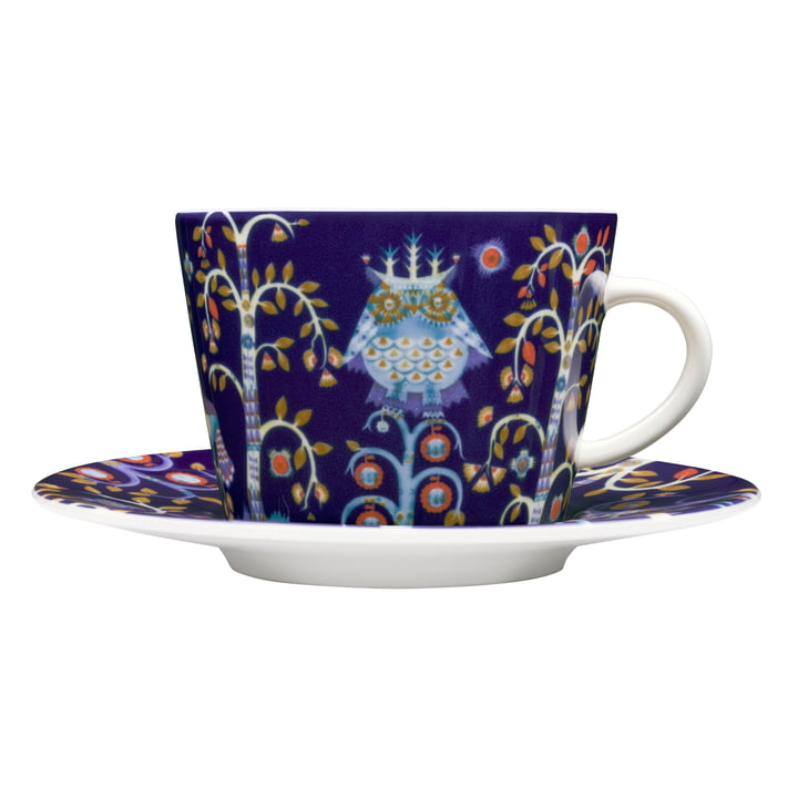 Die Taika Kaffeetasse mit Untertasse von Iittala 