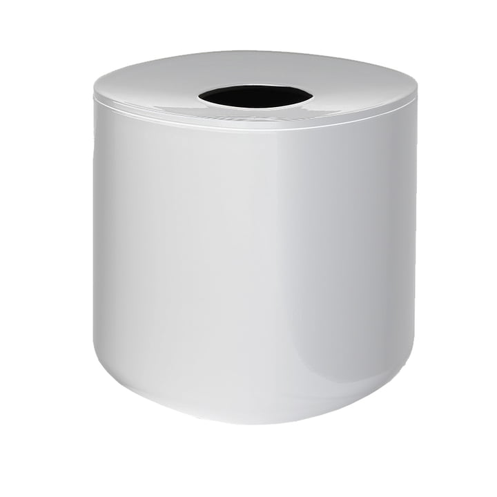 Birillo Papiertaschentuch-Behälter PL15, weiss von Alessi