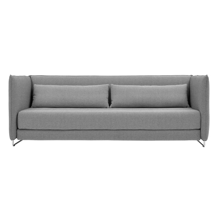 Softline - Metro Schlafsofa, hellgrau - vorne