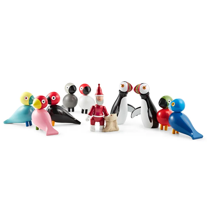 Singvögel, Papageientaucher und Weihnachtsmann von Kay Bojesen Denmark
