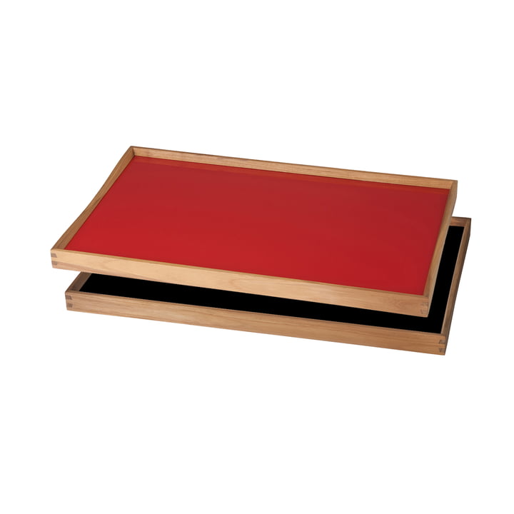 Das Tablett Turning Tray von ArchitectMade, 30 x 48, rot