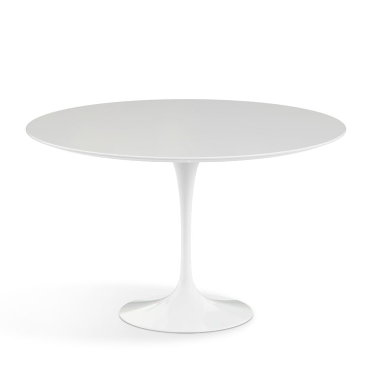 Knoll - Saarinen Tisch Ø 120 cm, weiss