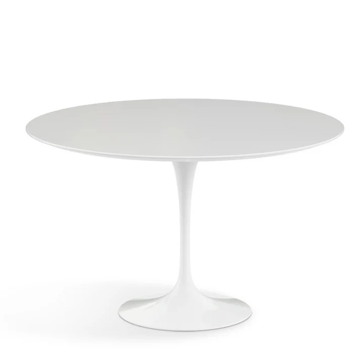 Knoll - Saarinen Tisch Ø 120 cm, weiss