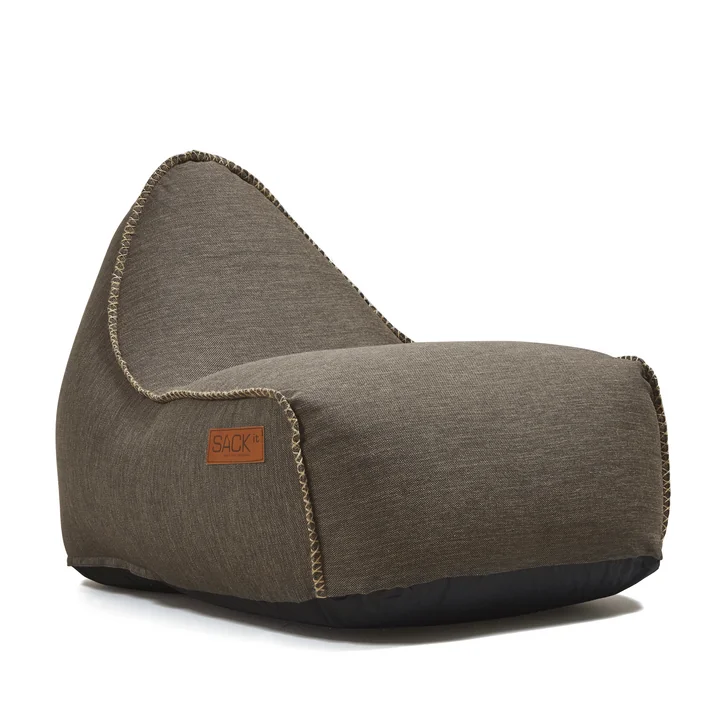 Sack it - Retro it Outdoor Sitzsack, braun