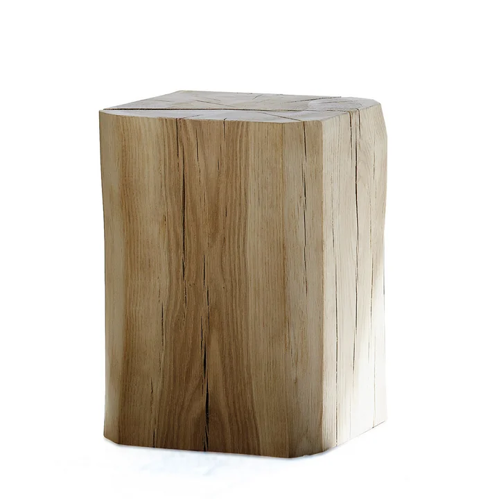 Jan Kurtz - Block Hocker, Eiche