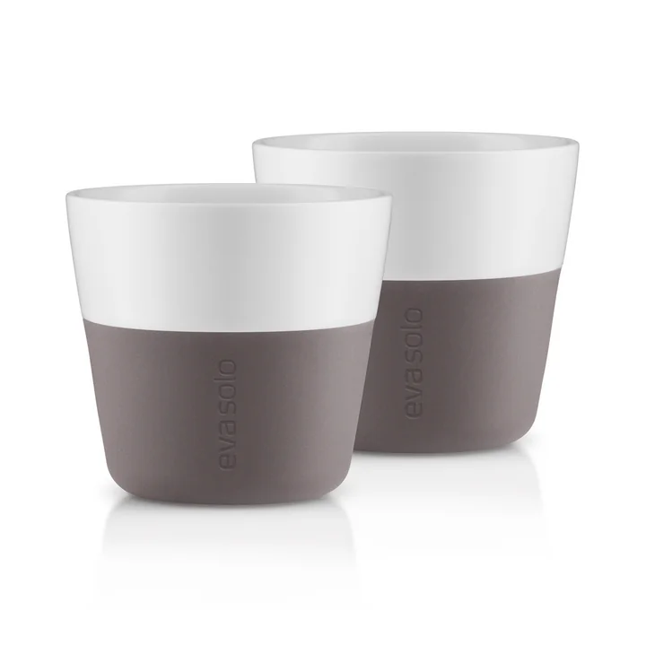 Caffé Lungo-Becher (2er-Set) von Eva Solo in Grau