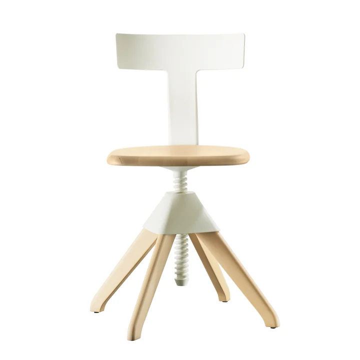 Magis - Tuffy The Wild Bunch Stuhl, Buche natur / weiss (1735 C)