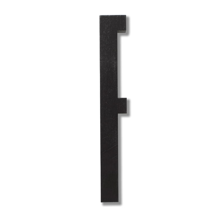 Wooden Letters Indoor F von Design Letters in Schwarz