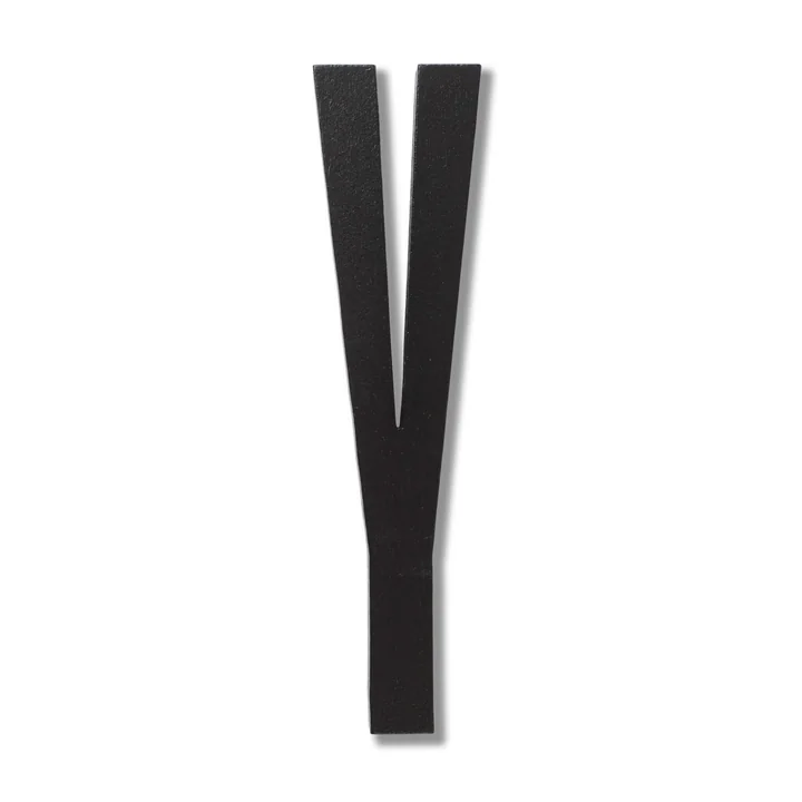 Wooden Letters Indoor Y von Design Letters in Schwarz