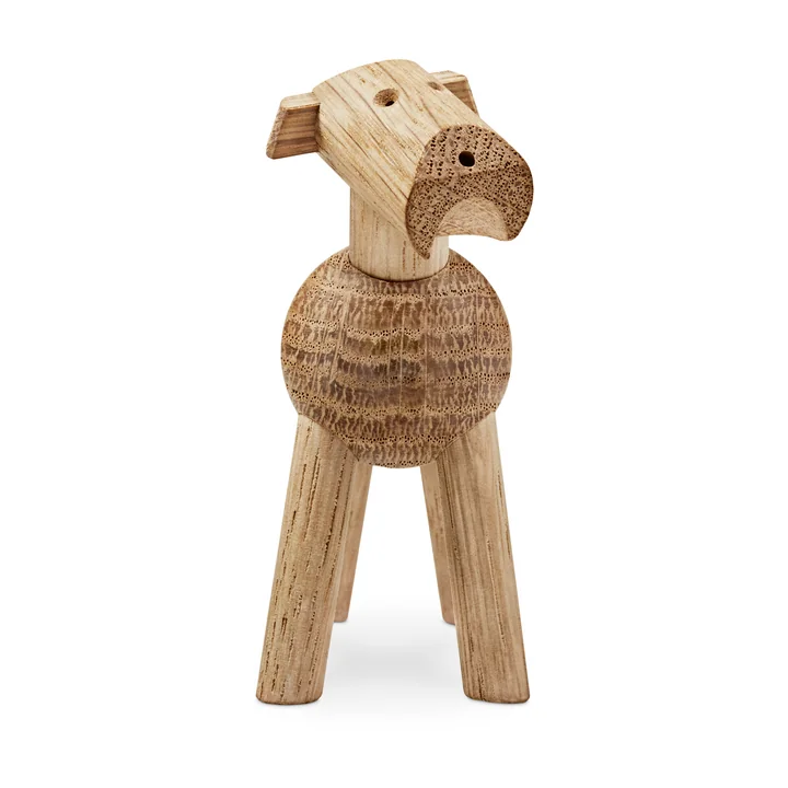 Kay Bojesen - Hund Tim in hellem Holz