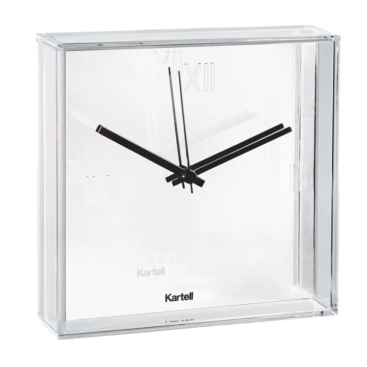 Kartell - Tic & Tac Wanduhr, weiss 