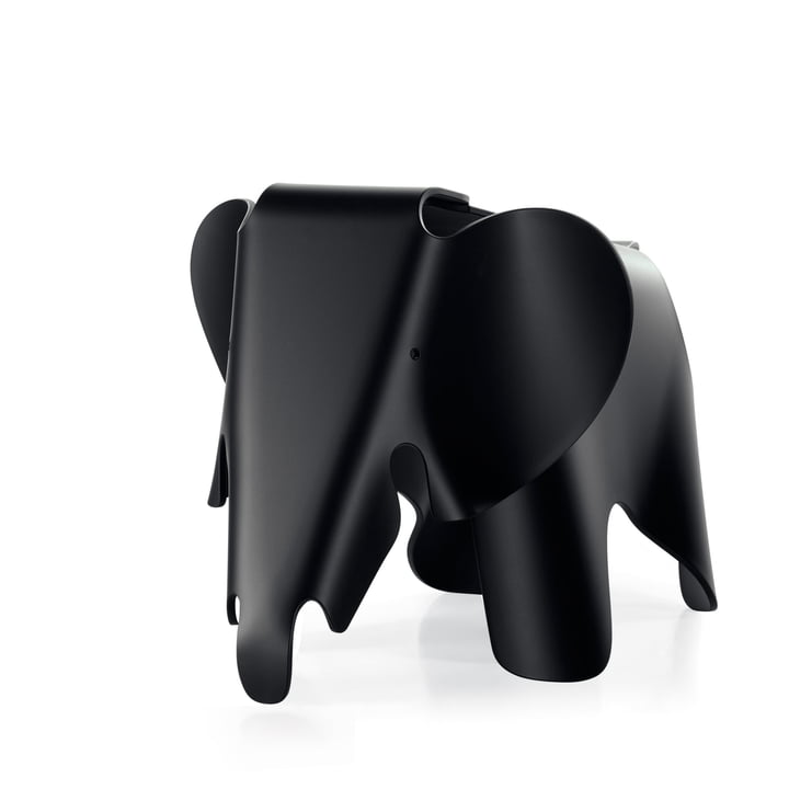 Eames Elephant von Vitra in schwarz