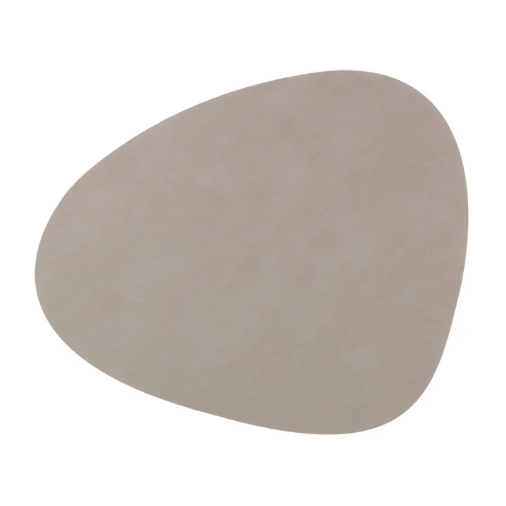 Tischset Curve L von Lind DNA in Nupo hellgrau