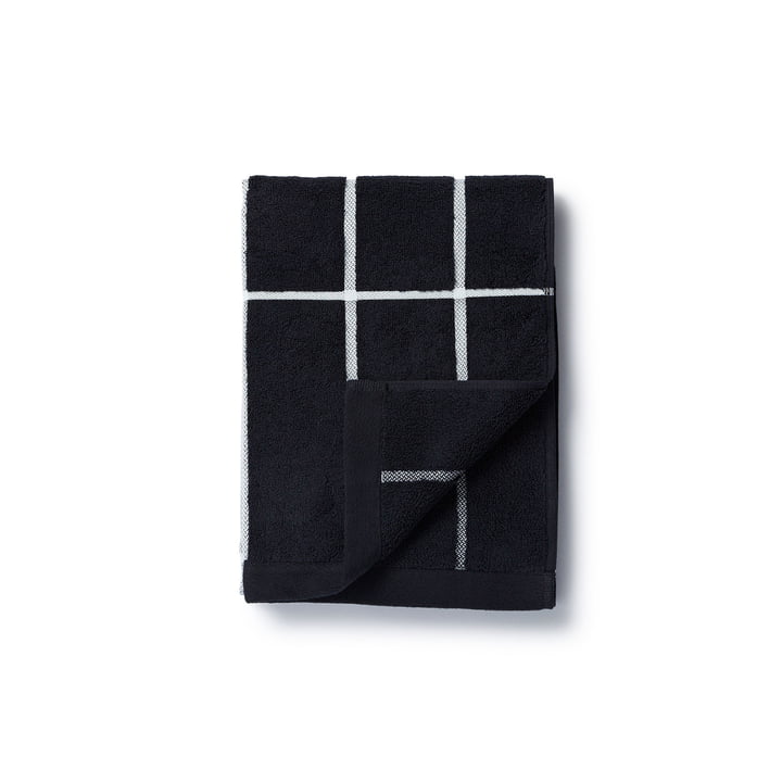 Tiiliskivi Handtuch von Marimekko in schwarz / weiss