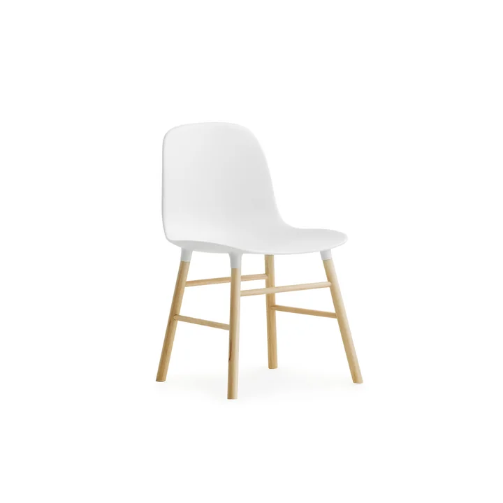 Form Chair Miniatur von Normann Copenhagen aus Eiche in Weiss