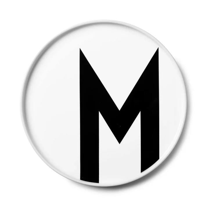 Der AJ Porzellan Teller M von Design Letters 