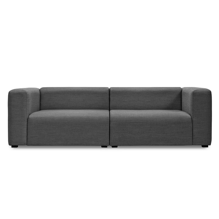 Mags Sofa 2,5-Sitzer, Kombination 1 von Hay in Dunkelgrau (Surface 190)