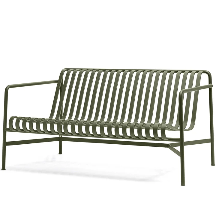 Das Palissade Lounge Sofa von HAY in olive