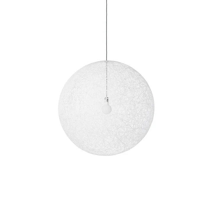 Random Light LED Pendelleuchte, small weiss von Moooi