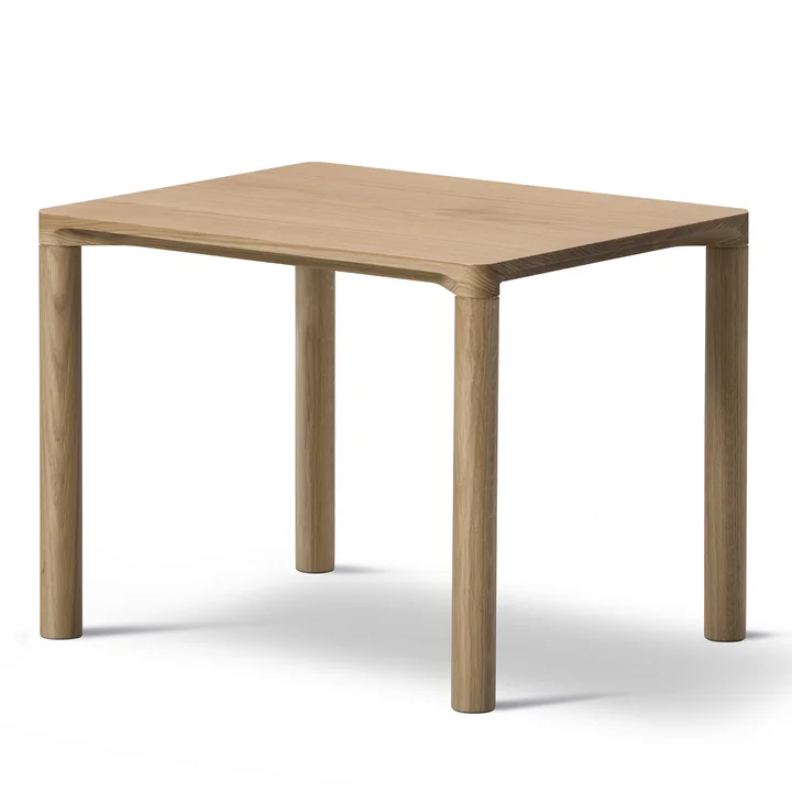 Piloti Sofatisch 39 x 46,5 cm von Fredericia aus Eichenholz