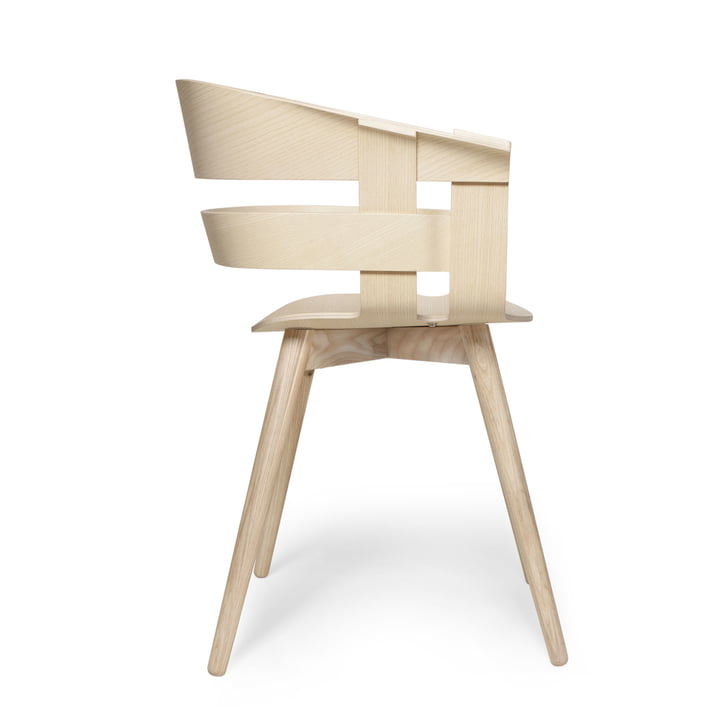 Der Wick Chair Wood in Esche von Design House Stockholm