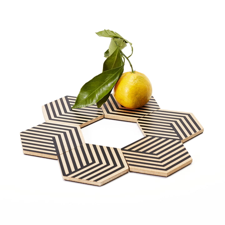 Table Tiles Optic Untersetzer von Areaware