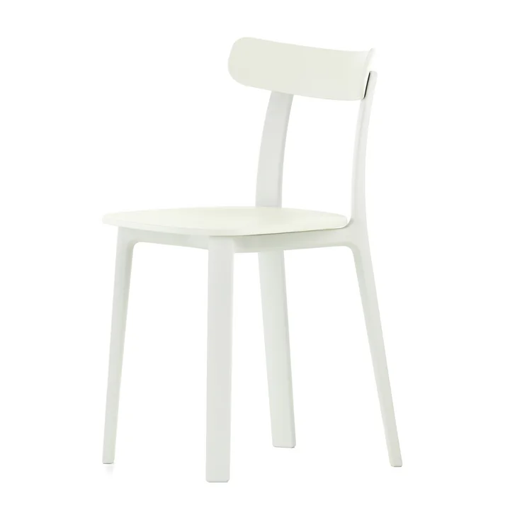 Der All Plastic Chair in weiss von Vitra