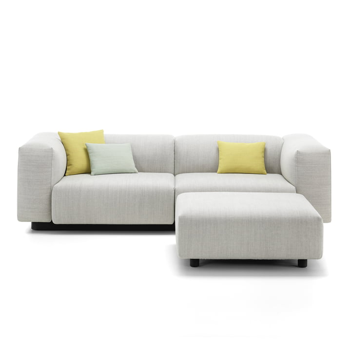 Soft Modular Sofa 2-Sitzer mit Ottoman von Vitra