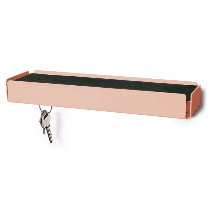 SL35 Key-Box Schlüsselbox von Konstantin Slawinski in beigerot / Filz grau