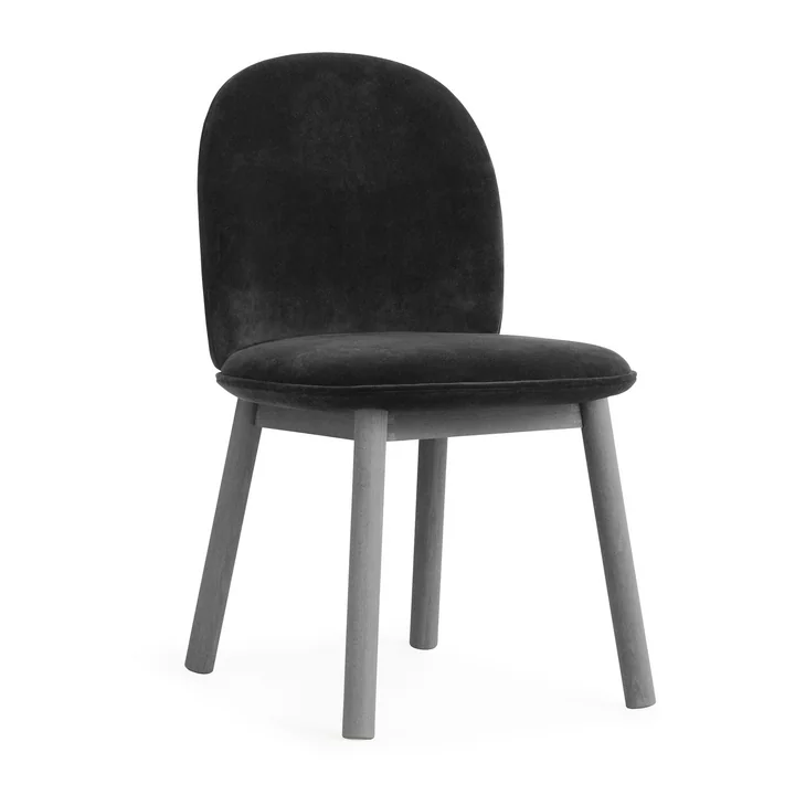 Ace Chair Velour von Normann Copenhagen in Grau